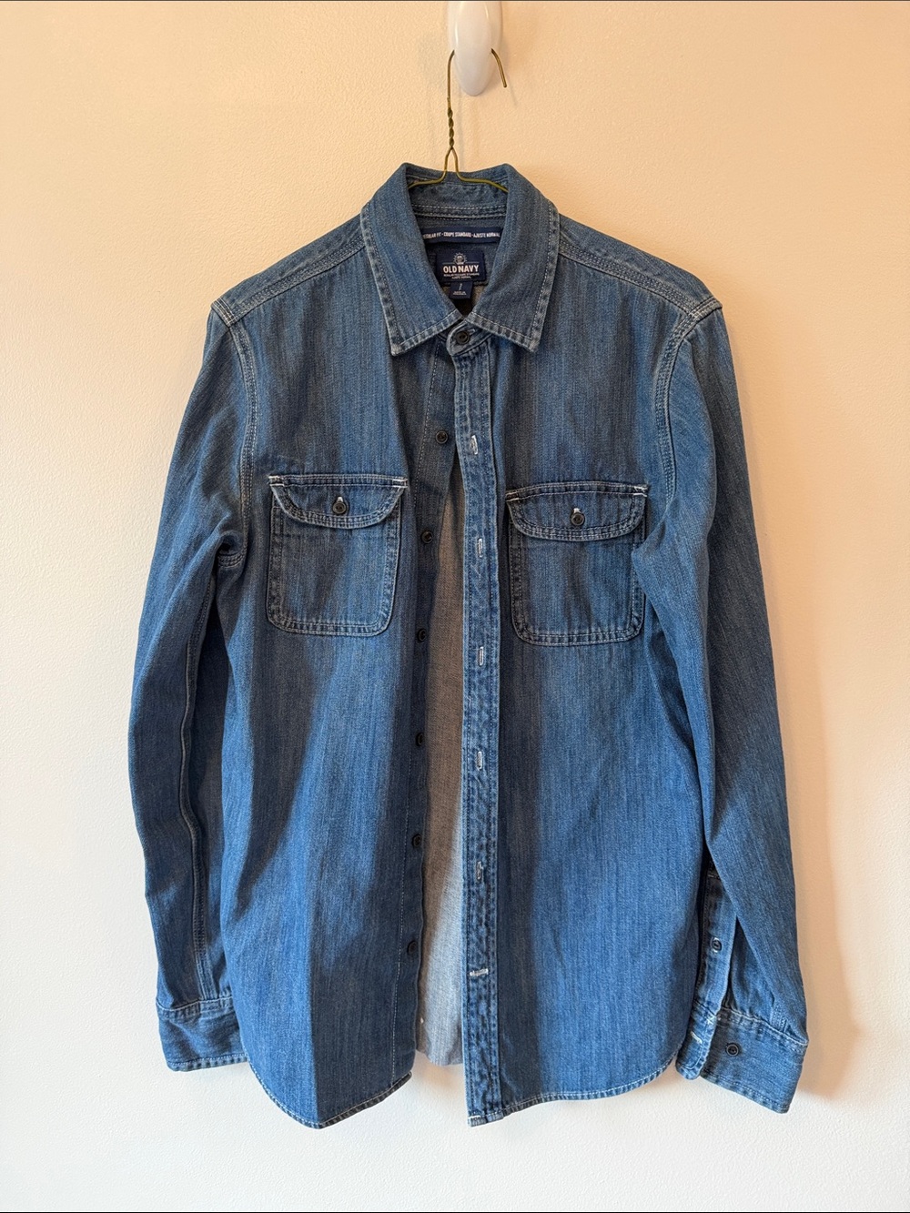 Old Navy Women’s Classic Indigo Denim Shirt Jacket
